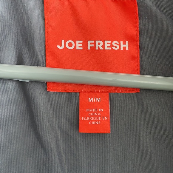 Grey floral print Puffer vest - Picture 5 of 6